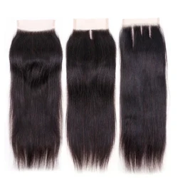 24 "5x5 base de seda fechamento silicone seda superior cabelo humano fechamento do laço remy extensões de cabelo humano com cabelo do bebê parte média livre