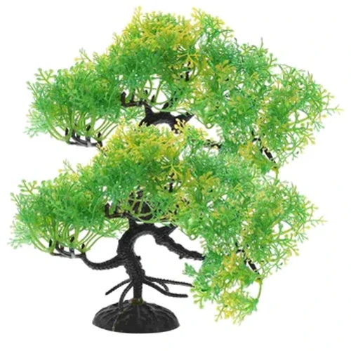 Pcs 2 za Aquarium Pambo la Mimea ya Maji Pambo la Bonsai Mimea Bandia ya Tangi ya Samaki ya Plastiki