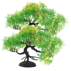 2 Chiếc Bể Cá Cảnh Quan Nước Vật Trang Trí Cây Cảnh Trang Trí Nhựa Cá Cây Nhân Tạo