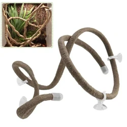 Nhân Tạo Linh Hoạt Bò Sát Dây Leo Mây Tắc Kè Hoa Thằn Lằn Terrarium Nhánh Có Thể Uốn Cong Rừng Bò Sát Thú Cưng Môi Trường Sống Trang Trí
