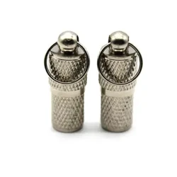Cho Thú Cưng Chó Mèo Chống Mất Nhãn Địa Chỉ Lưu Trữ Ống Mặt Dây Chuyền Thú Cưng Mini Đa Năng Kim Loại Thẻ Nhận Dạng Vòng Cổ Phụ Kiện Thú Cưng