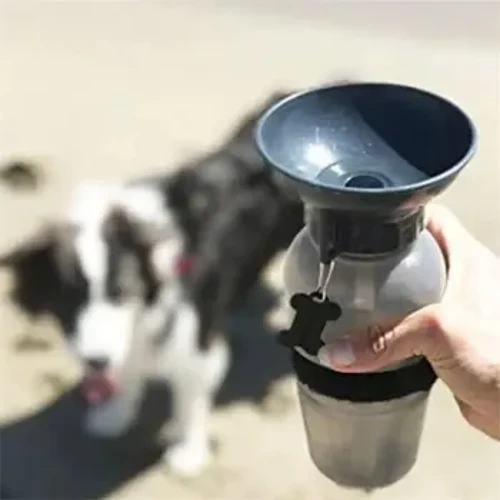 1 Máy Tính Di Động Chó Nước Đựng Thức Ăn Và Nước Bảo Quản Cho Chó Du Lịch Bình Tập Uống Ăn Thú Cưng Phụ Kiện