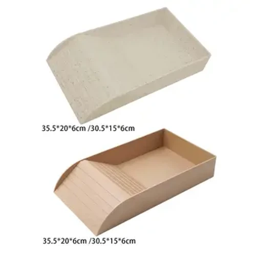 Mea ʻai meaʻai meaʻai ʻo Amphibians nā mea hoʻohui Terrarium Bowl Tortoise Water Dish for Leopard Snake Turtle Hamster Scorpion
