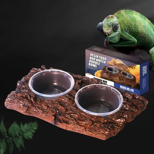 H7EA Terrarium jamlary Sakgally aagondarha iýmitlendirmek, Kameleon Gekos üçin suw çüýşesi