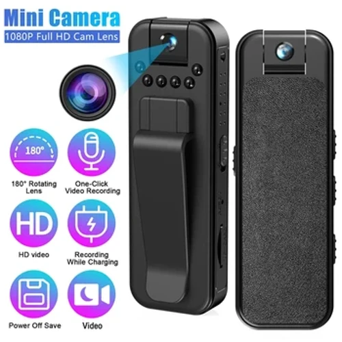 Mini cameră HD 1080P WIFI Viziune nocturnă în infraroșu Cameră cu corp mic Înregistrator video digital mic portabil