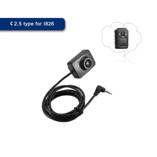 CammPro Ategol Cam o Camera Corff Camera Cofiadur Allanol ar gyfer Cysylltiad â Phrif Gorff Camera (ar gyfer I826)