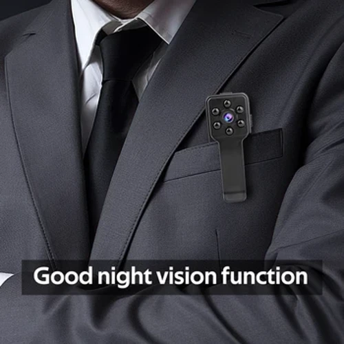 Mini videocamera per le forze dell'ordine Registratore video 1080P Videocamera portatile professionale per riunioni Videocamere a lunga durata della batteria