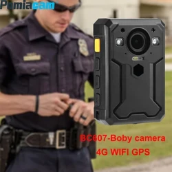 I-BC607 Ikhamera Yomzimba Egugile Eyakhelwe Ngaphakathi Amahora angu-17 Isikhathi Sokurekhoda Nge-GPS Track Night Vision IP67 Ikhamera Yomzimba Engangeni Manzi