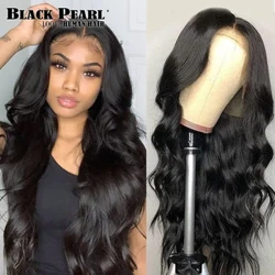 13X5X2 Kierper Wave Spëtzekleeder Front Perücke Transparent Spëtze Frontal Perücken T Deel brasilianesch 30 Zoll gewellt Kierper Wave Spëtzefront Mënsch Hoer Perücken