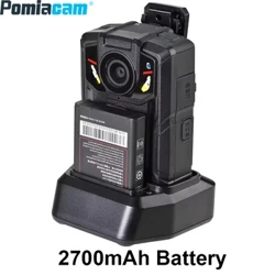 Camera thân BC102 4G/LET WIFI GPS 1512P Máy ảnh đeo trên người phát trực tiếp Âm thanh hai chiều Nhận dạng khuôn mặt Pin 2700mAh