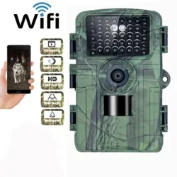 Wifi Hunting Camera 32MP 1080P Wildlife Cameras Photo-traps Forest Wildcamera PR5000 Photo Video Trap Tracking Surveillance