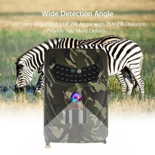PR100 Hunting Camera Photo Trap 12MP Wildlife Trail Night Vision Θερμική συσκευή εγγραφής βίντεο για Scouting Game Monitor Ip Cam