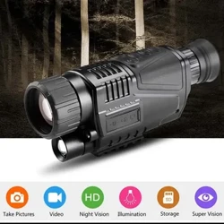 NV300/NV1000 Infrared Night Vision Goggles Monocular Scope HD Waterproof Telescope mo Tagata Matutua Sa'o Manu'a Meapue Mata'ituina
