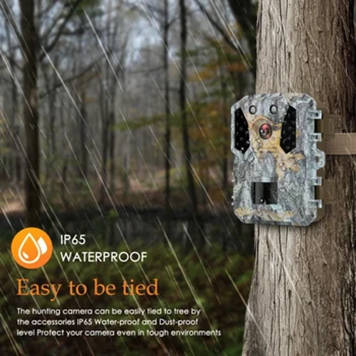 HAWKRAY Trail Camera, 1080P 20MP Mini Hunting Game Cameras karo 32GB SD Card 120° Wide-Angle Night Vision Motion Sensor 0.2s