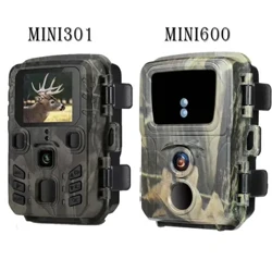 Mini600/Mini301 20MP Mini Trail Hunting Camera Wildlife Hunter Kamera 1080P Forest Animal Cam Photo Trap Surveillance Tracking
