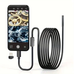 Camera Endosgop Diwydiannol ar gyfer iPhone iOS System HD 960P Waterproof Arolygu Camera Borescope Carthffos ar gyfer Gwirio Car