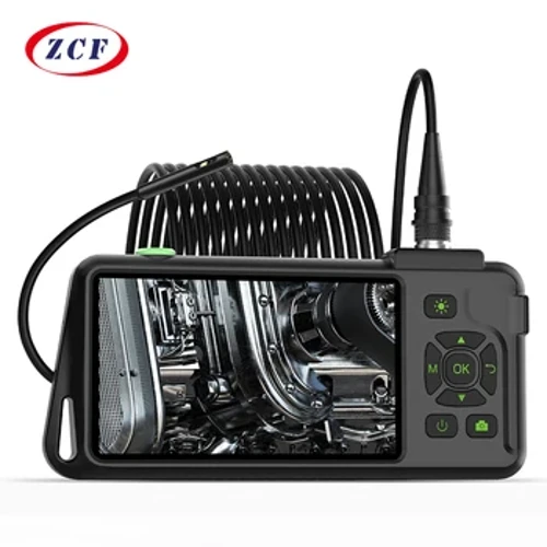 Caméra endoscopique industrielle avec écran IPS de 5 pouces, 1-15M, HD1080P, simple, double, Triple objectif, HD1920, 5.0MP, Autofocus, Endoscope d'inspection de tuyaux