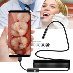 3'ü 1 arada Endoskop Kamera 5,5 MM/Sert Tel/IP67 Su Geçirmez, Araç Bakımı ve Endüstriyel Kanalizasyon Denetimi için Uygun.