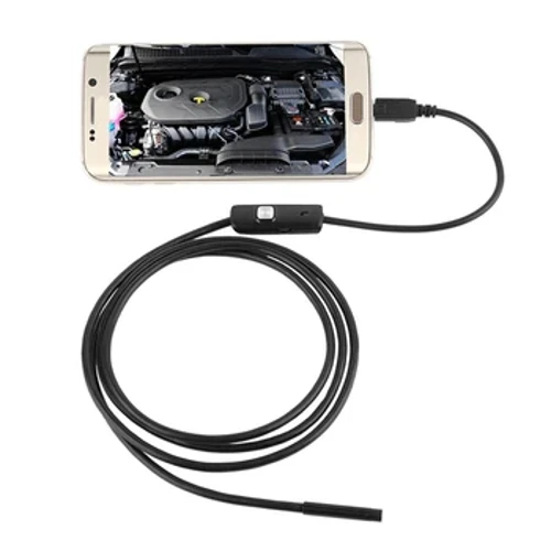 7mm Endoscope Meapue Fa'alelei IP67 Suavai Micro USB Su'esu'ega Borescope Meapueata mo Android PC Notebook 6LEDs Fetuuna'i.