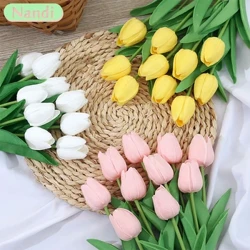 Tulipa lore artifiziala Tulip-sorta 3/5pcs PE aparra lore faltsuak Ezkontza dekorazioa Etxeko lorategi-sorta dekorazioa opari