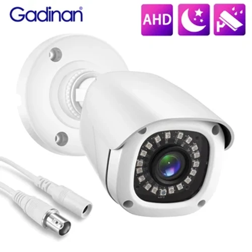 Gadinan HD 720p 1080p 5MP AHD Cameră Cameră Acasă Supraveghere cu fir în infraroșie Vision Vision Vision Outdoor BNC CCTV Cameră de securitate