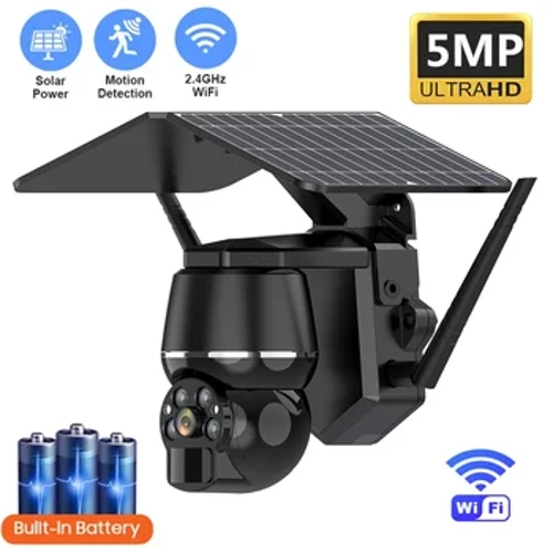5MP HD 4G/WIFI HOU 5MP HD 4G/WIFI Kaha Haʻahaʻa Solar Camera PTZ Night Vision Two Way Audio Solar Panel Ka nānā ʻana i waho Solar Power IP Camera