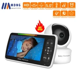 Màn Hình Trẻ Em 5 Inch Với Camera 360° Pan-Tilt 1000ft Mẹ Trẻ Em Đến Di Động Video Bảo Mẫu Bé Vật Dụng miễn Phí Vận Chuyển