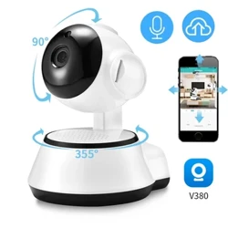 Panorama Camera V380Pro WiFi IP Remote Monitoring Κάμερα δικτύου Συναγερμός οικιακής ασφάλειας Έξυπνη εγγραφή αμφίδρομη Audio Baby Monitor