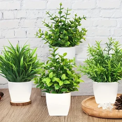 1 Nhân Tạo Chậu Cây Cảnh Để Bàn Văn Phòng Nhà Kệ Trang Trí Bàn Phong Cảnh Cây Cảnh Phòng Cưới Đảng Phụ Kiện Cây Nho