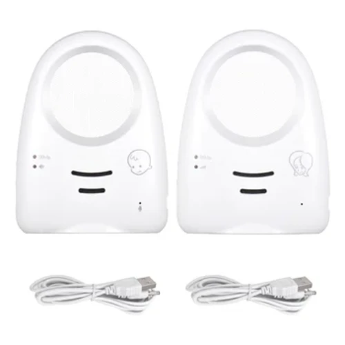 Monitor portabil audio digital pentru bebeluși fără fir de 2,4 GHz Vorbire într-un singur sens Detector de plâns pentru bebeluși cu claritate cristalină Transmisie sensibilă