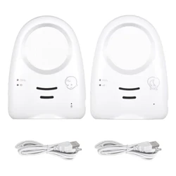 I-Portable 2.4GHz Wireless Digital Audio Monitor ye-One-way Talk I-Crystal Clear Baby Cry Detector Ukudlulisa Okuzwelayo