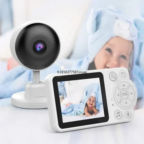 Elektronisk babyalarm med 2,8 tommer LCD-skærm Videointercom overvågningskamera Sikkerhedsbeskyttelse til nyfødt baby