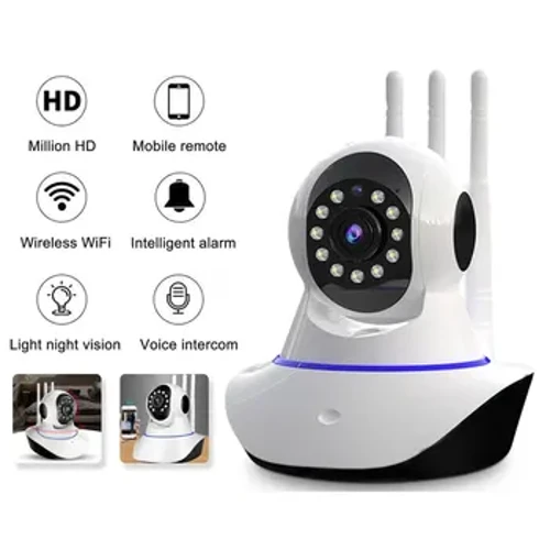 Mini Camera Wifi Baby Monitor 3 Antennas Ceamaraí IP Fís Oíche Vigilancia Wifi Smart Security Home Protection PIX-LINK RW107P