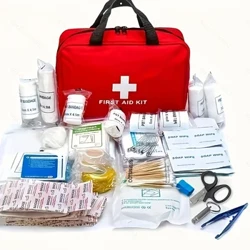 Førstehjelpssett, multifunksjons nødmedisinsk bærbar medisinsk bag, utendørs multifunksjonell førstehjelpsveske Home Emergency Bag