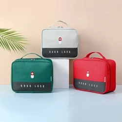 Công Suất Lớn Làm Đặc Hộp Thuốc Lớp Họ Sơ Cứu Hộp Thuốc Tủ Thuốc Di Động Vải Túi Bảo Quản