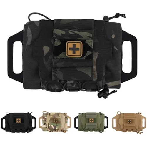 Kit Garchabhrach Molle Scaradh Tarraingt Amach Go Tapa Imscaradh Kit Garchabhrach le Grip Camping Medical Kit Accessories Allamuigh Fiach