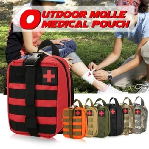 Di Động Chiến Thuật Đầu Tiên Túi Y Tế Dành Cho Đi Bộ Đường Dài Du Lịch Nhà Điều Trị Khẩn Cấp Ốp Lưng Dụng Cụ Sinh Tồn Quân Sự Túi