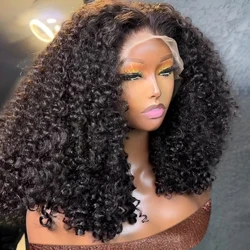 Wiginside Deep Wave Bob Lace ფრონტალური პარიკი 13X6 HD ხვეული 5x5 უწებოვანი Preplucke 13X4 წინა ადამიანის თმის პარიკი მაღალი ხარისხის 250 სიმკვრივის