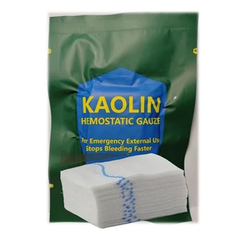 1 Túi Cầm Máu Cao Lanh Gạc Chiến Đấu Khẩn Cấp Chấn Thương Z-Gấp Hòa Tan Cho Ifak Chiến Thuật Quân Sự Sơ Cứu Y Tế vết Thương