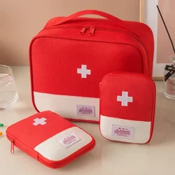 Articole de urgență medicală de uz casnic Geantă de depozitare sortată Călătorii Sport Camping în aer liber Trusă de prim ajutor Trusă portabilă pentru organizare