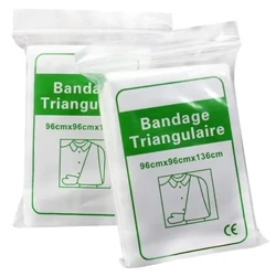 Không dệt Sơ Cứu Tam Giác Băng Quấn Cố Định Gạc Bộ Y Tế Di Động Sơ Cứu Tourniquet Tiệt Trùng Băng Cắm Trại