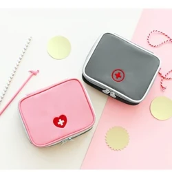 Mini Outdoor First Aid Kit Eke Travel Portable Medicine Package Emergency Kit Packs Medicine Storage Bag Small Organizer