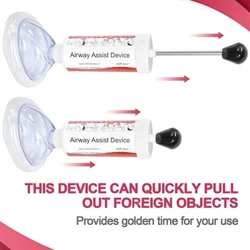 Home Travel Choking Rettungsgerät Anti-Choking Erwuessener Kanner Airway Assist Saug Tool Einfach Asphyxie Noutfall Éischt Hëllef Kit