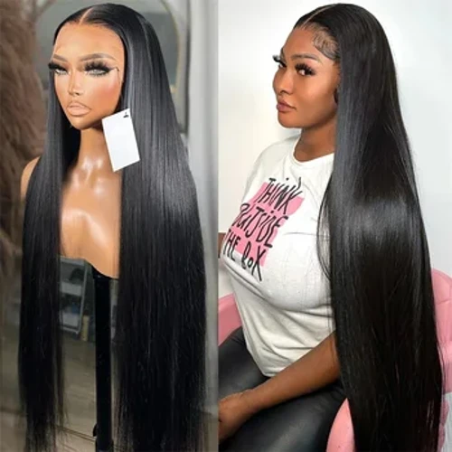 13x4 13x6 sa'o u'u lauulu tagata 4x4 HD Transparent Lace tapuni Wig Remy Laulu Mu'a Fua 5x5 La'ei ma alu wig mo fafine