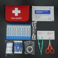 Du Lịch Di Động Bộ Sơ Cứu Cắm Trại Ngoài Trời Khẩn Cấp Túi Y Tế Băng Ban Nhạc Viện Trợ Bộ Dụng Cụ Sinh Tồn Tự Vệ