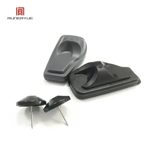 I-1000pcs/ctn I-Anti Theft Clothing Tag Retail Security Isuphamakethe EAS AM Inzwa Eqinile Yesistimu 58khz Amathegi Amnyama