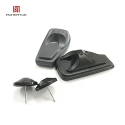 I-1000pcs/ctn I-Anti Theft Clothing Tag Retail Security Isuphamakethe EAS AM Inzwa Eqinile Yesistimu 58khz Amathegi Amnyama