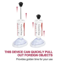 Ikhaya Lohambo Lokuklikha Idivayisi Yokutakula I-Anti-Choking Izingane Abadala I-Airway Assist Ithuluzi Elilula I-Asphyxia Emergency First Aid Kit
