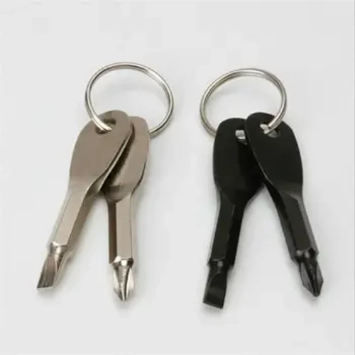 Noodsleutelschroevendraaier Outdoor Multifunctioneel EDC-gereedschap Veiligheidsbescherming Zelfverdediging Prick Cone Gecombineerde gereedschapsset