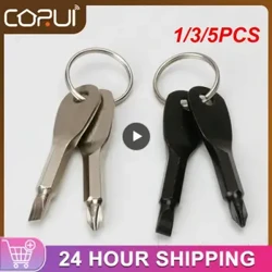 1/3/5PCS Cacciavite Chiave Di Emergenza Strumento EDC Multifunzionale per Esterni Protezione di Sicurezza Set di Strumenti Combinati cono di Puntura di Autodifesa